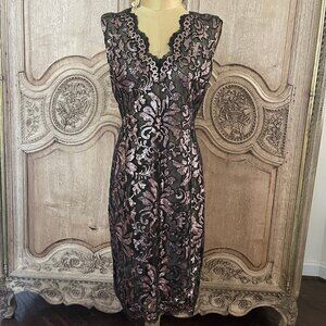 Tadashi Shoji Beaded Dress Size 4